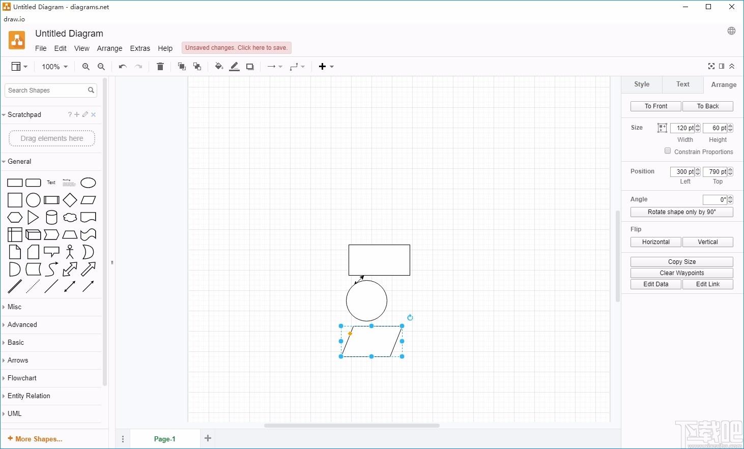 Drawio Desktop下载,流程图绘制软件,流程图绘制