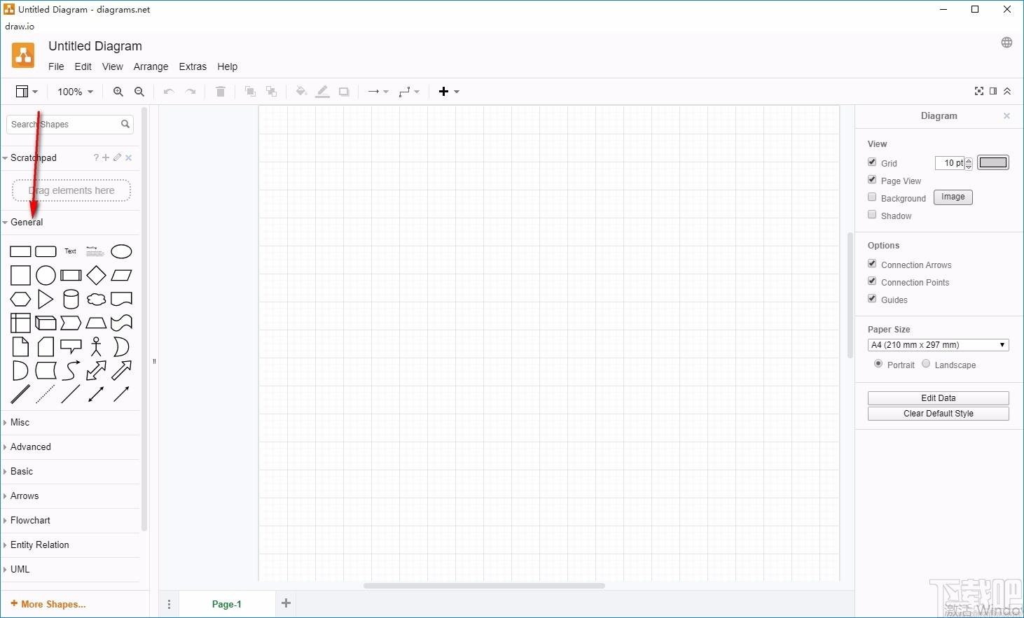 Drawio Desktop下载,流程图绘制软件,流程图绘制