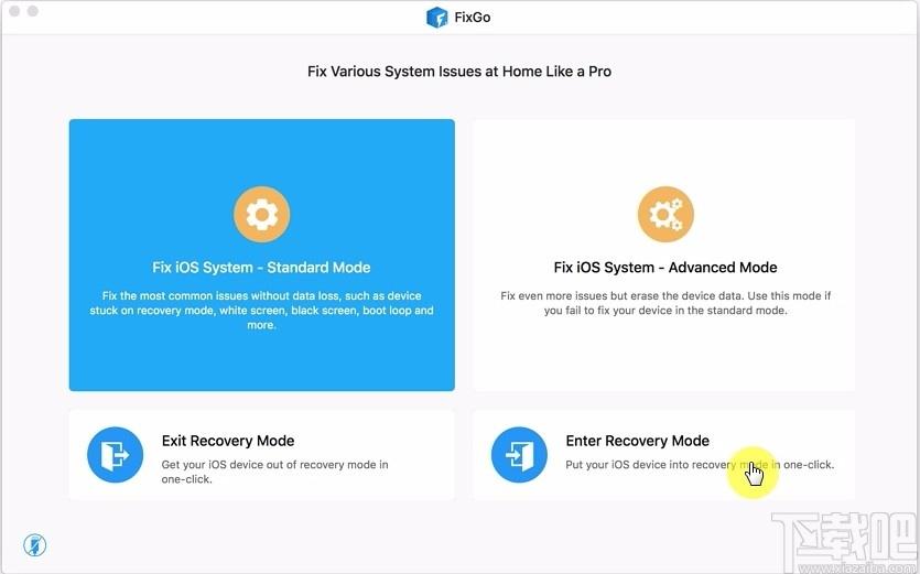 itoolab FixGo下载,IOS系统修复软件,IOS系统修复