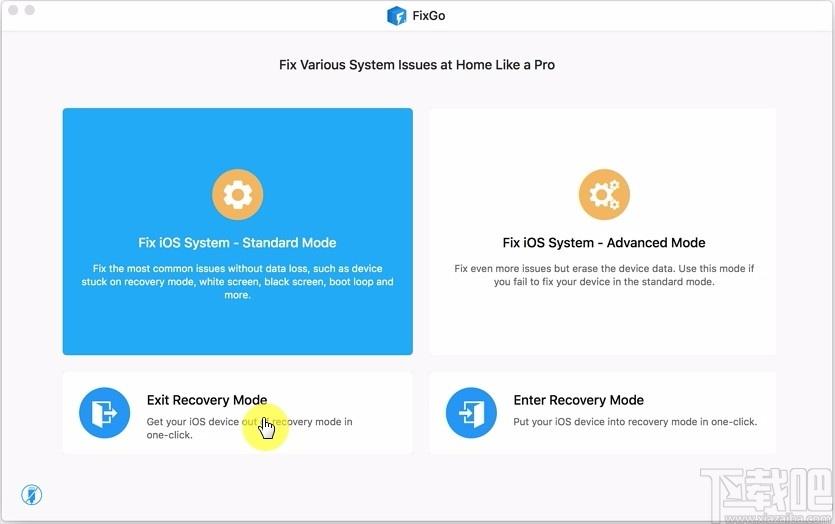itoolab FixGo下载,IOS系统修复软件,IOS系统修复
