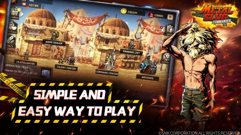 合金弹头指挥官游戏(metal slug commander)下载,合金弹头指挥官,策略游戏